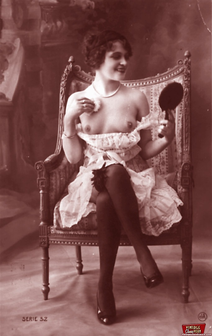Very horny vintage naked french postcards i - XXX Dessert - Picture 6
