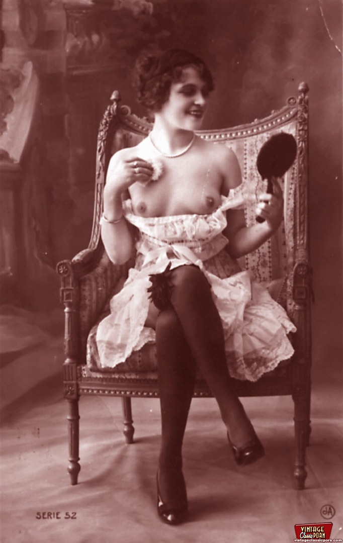 Very horny vintage naked french postcards i - XXX Dessert ...