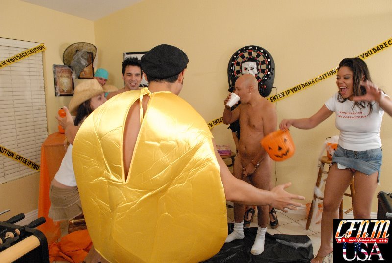 Cfnm halloween party - XXXonXXX - Pic 15