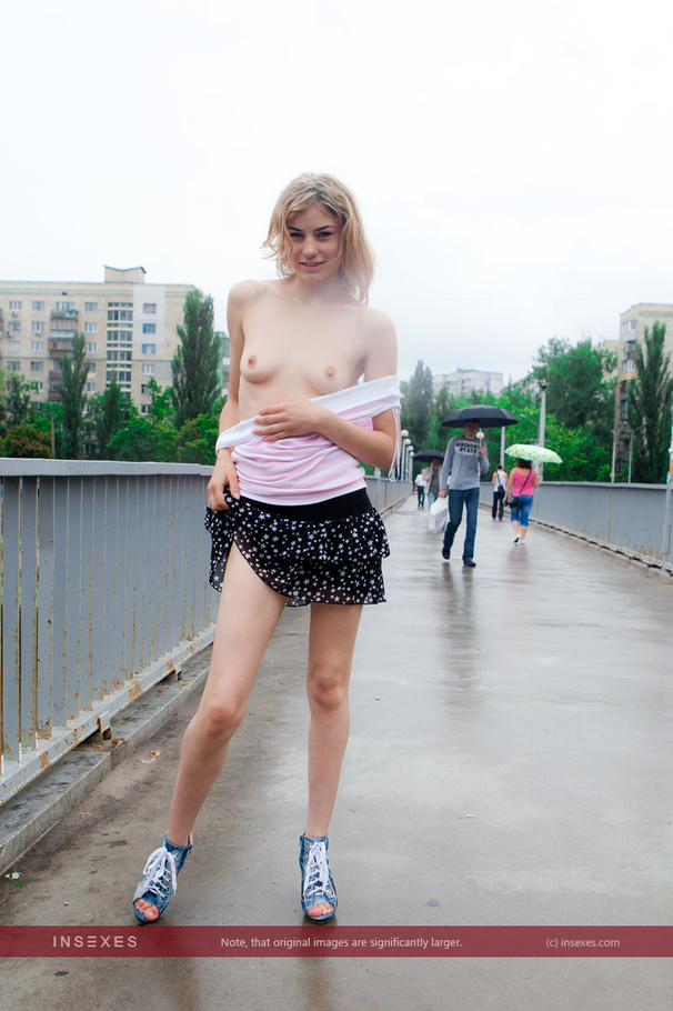 Wet blonde teen exposing her tasty body in  - XXX Dessert - Picture 15