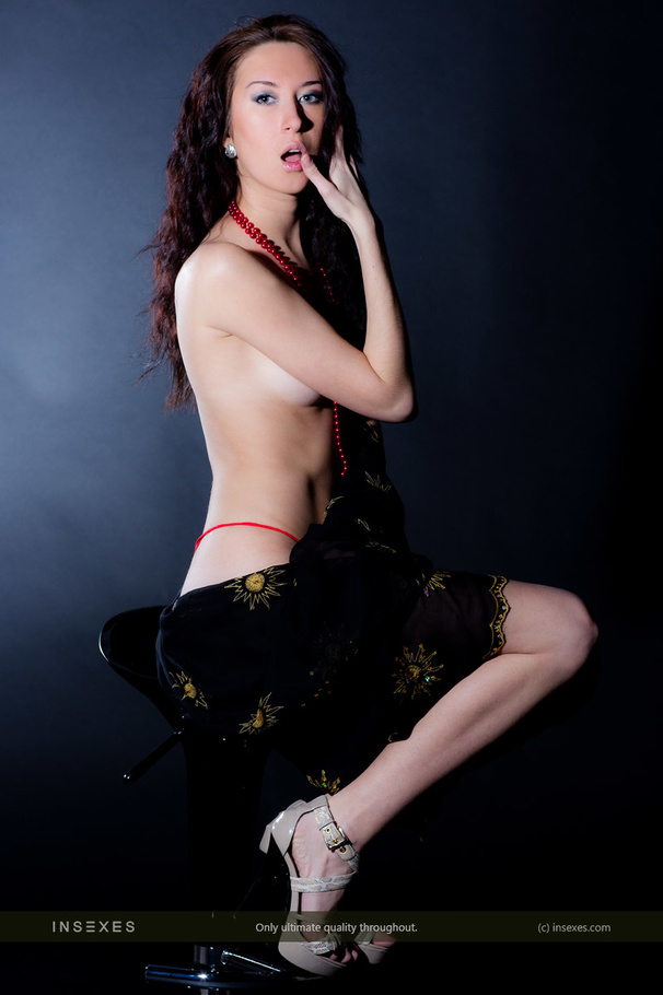 Hot brunette with lusciously formed booby d - XXX Dessert - Picture 5