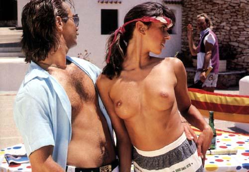 Two brunette twins begging a dude for the g - XXX Dessert - Picture 2