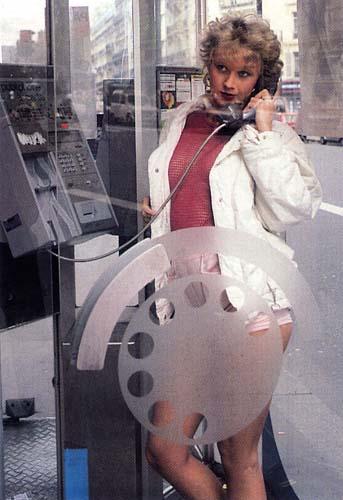 Busty vintage mom in a corset rubbing her s - XXX Dessert - Picture 1