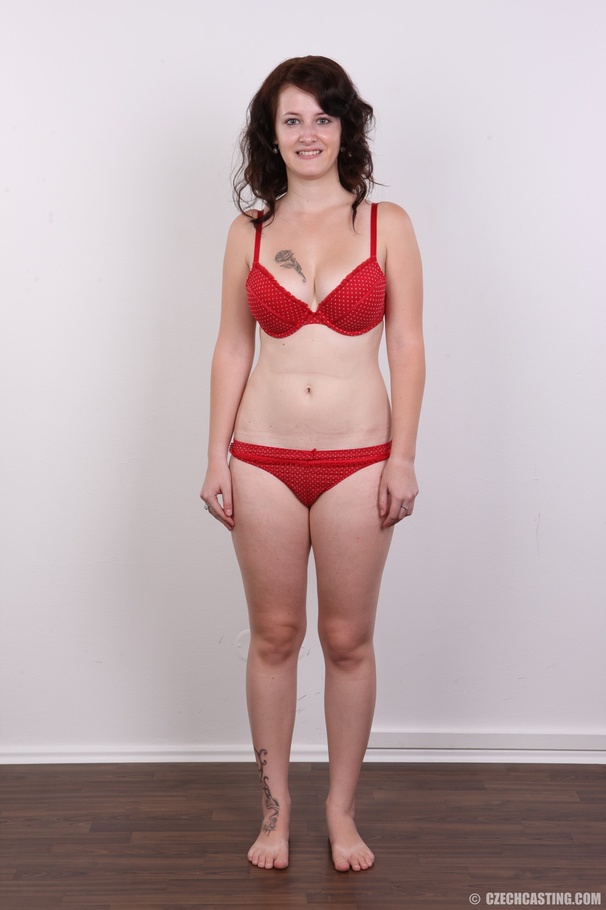 Enchanting looking babe with tattoos strips - XXX Dessert - Picture 6