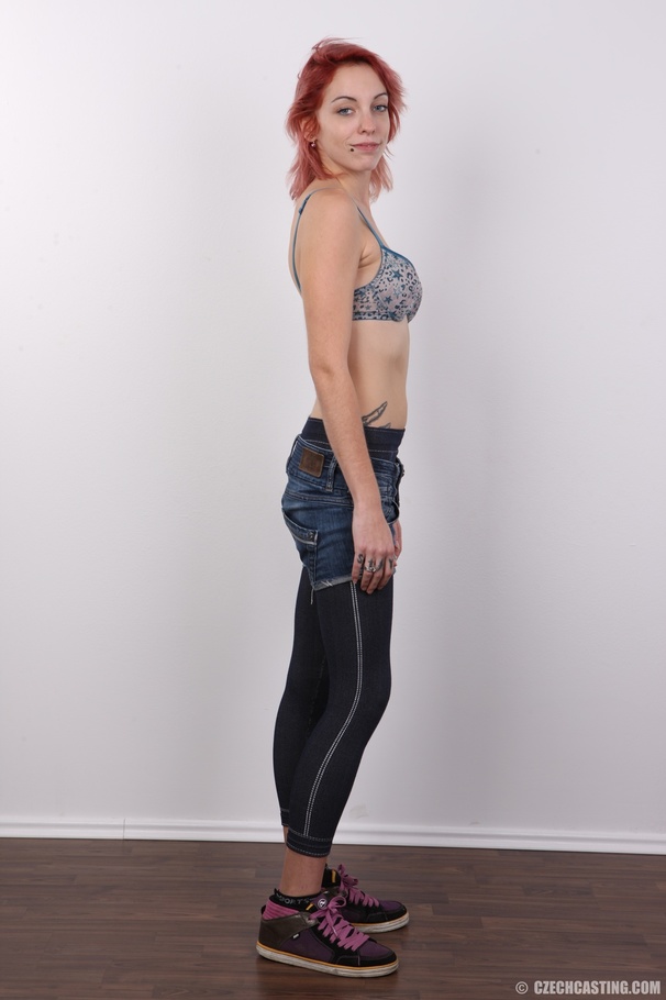 Cute looking young redhead with sweet tatto - XXX Dessert - Picture 5