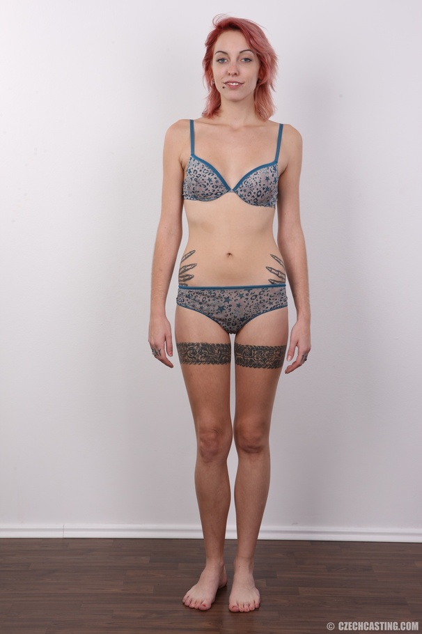 Cute looking young redhead with sweet tatto - XXX Dessert - Picture 7