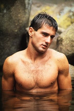 Horny Black Haired Guy Exposing His Gorgeously Muscular Body And His Big Cock. - XXXonXXX - Pic 2