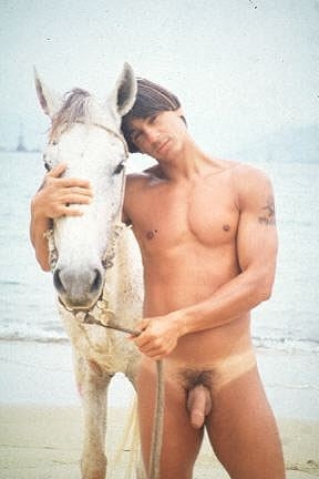 Horny Black Haired Guy Exposing His Gorgeously Muscular Body And His Big Cock. - XXXonXXX - Pic 15