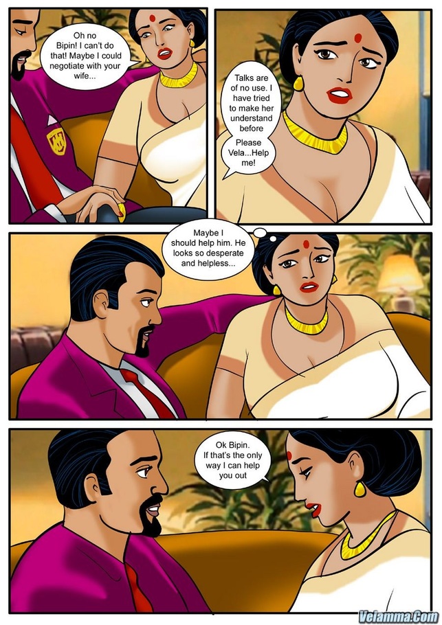 Curvy Indian MILF getting banged - Silver Cartoon - Picture 3