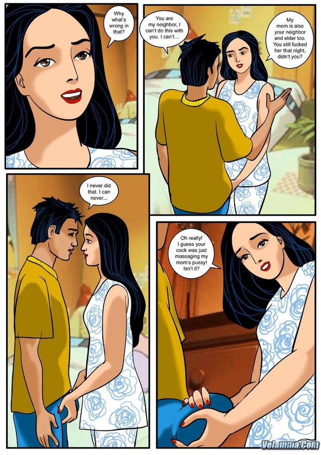 Horny Indian Cartoon - Horny Indian dude fucking rudely lovely - Silver Cartoon - Picture 3