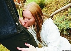 Randy brunette sluts swallowing cock and ge - XXX Dessert - Picture 5