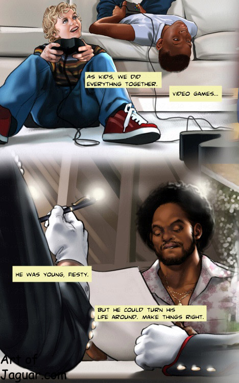 Cool adult comics with huge black guy - Cartoon Sex - Picture 2