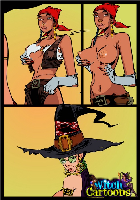 Cartoon Pirates Porn - Shemale loves to pound and cleanse a naughty witch ...