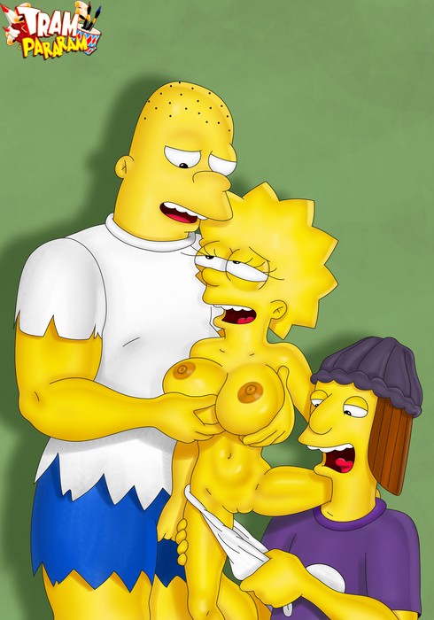 The Simpsons gets nude and dirty playing with dildo and ...