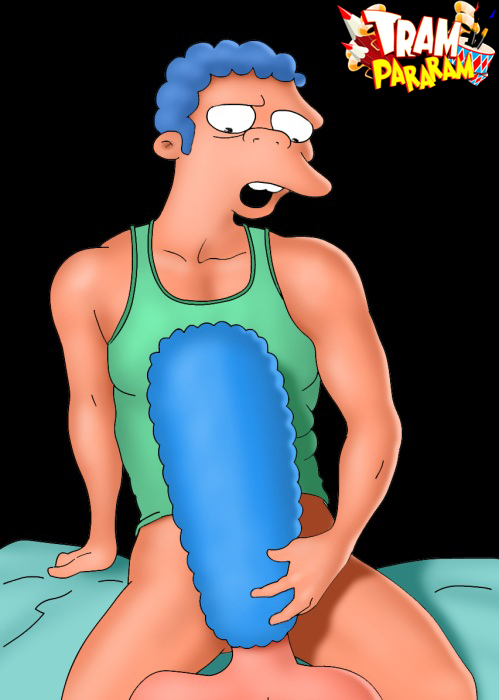 499px x 700px - Busty mom Marge Simpson seducing her close friend to a ...
