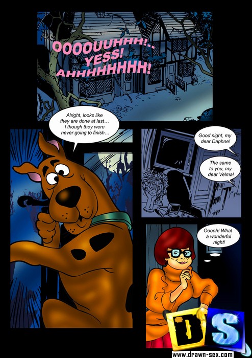 Zombie Toons Xxx - Horny Velma masturbating before sucking and fucking Zombie plus Daphne  sucks - CartoonTube.XXX