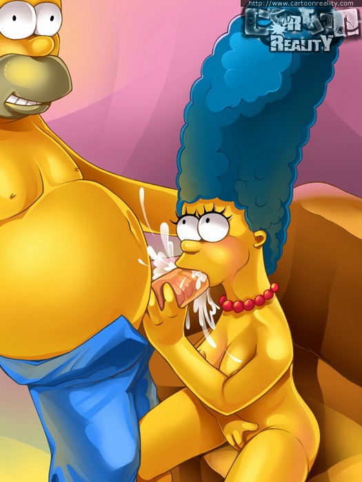 Marge Simpson Blowjob