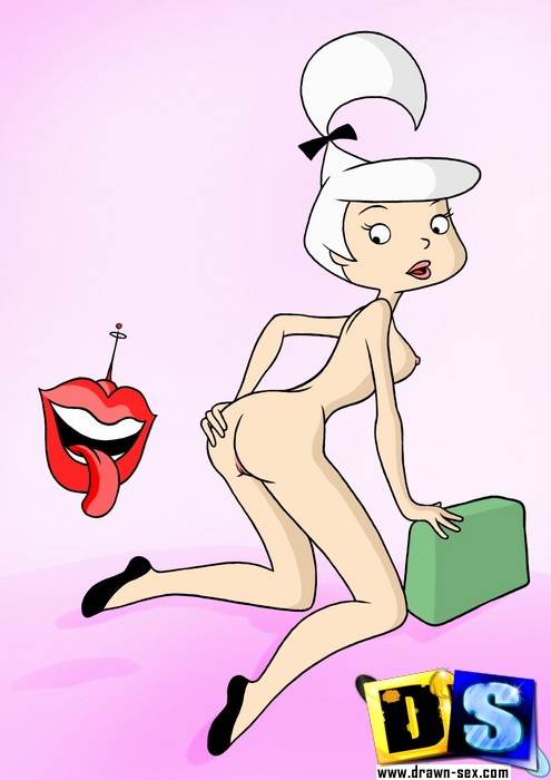 Cartoon Sex Jetsons Judy Porn - Horny Judy sucks and rides George's dick and fucks him with ...