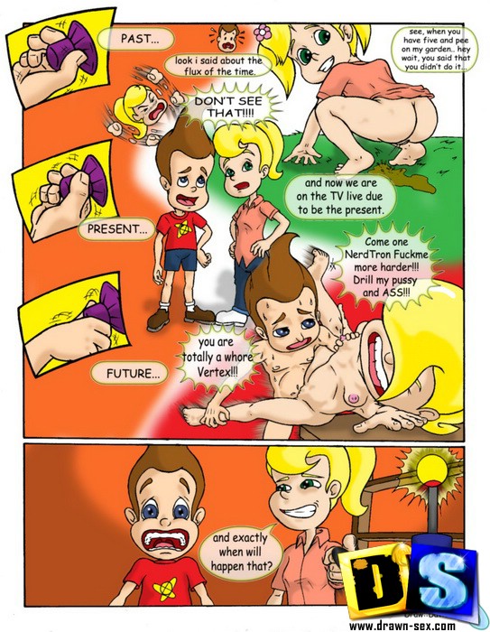 Jimmy Neutron and Cindy gets sidetracked to hot cock sucking ...