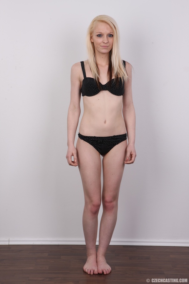 Slim shaped blonde beauty with sexy small t - XXX Dessert - Picture 7