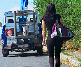 Hitchhiking teen sluts enjoy sex in cars - XXXonXXX - Pic 5