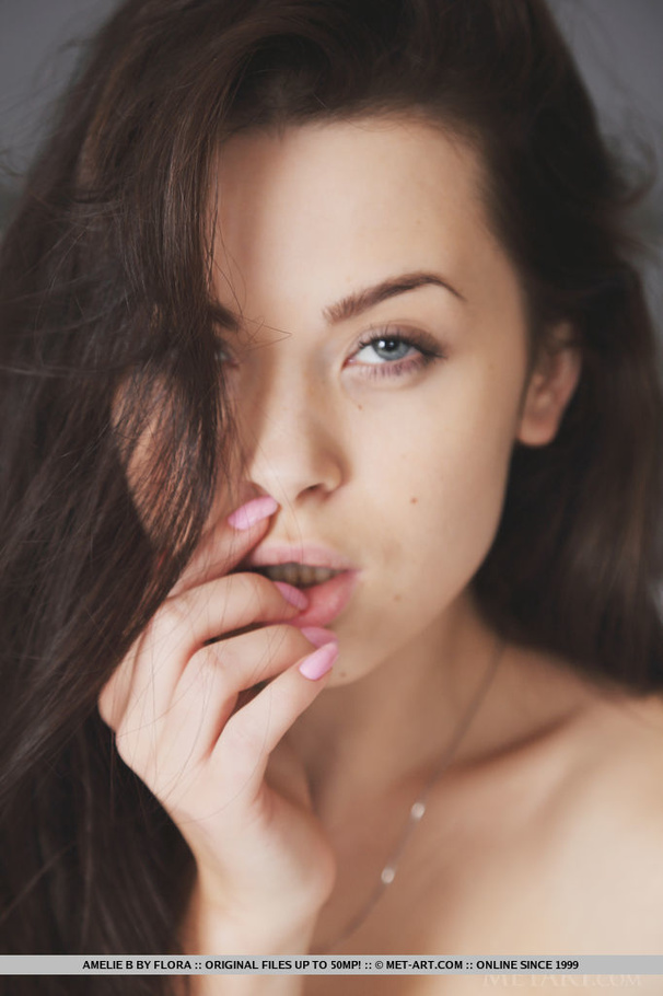 Beautiful brunette reveals her pink tight p - XXX Dessert - Picture 18