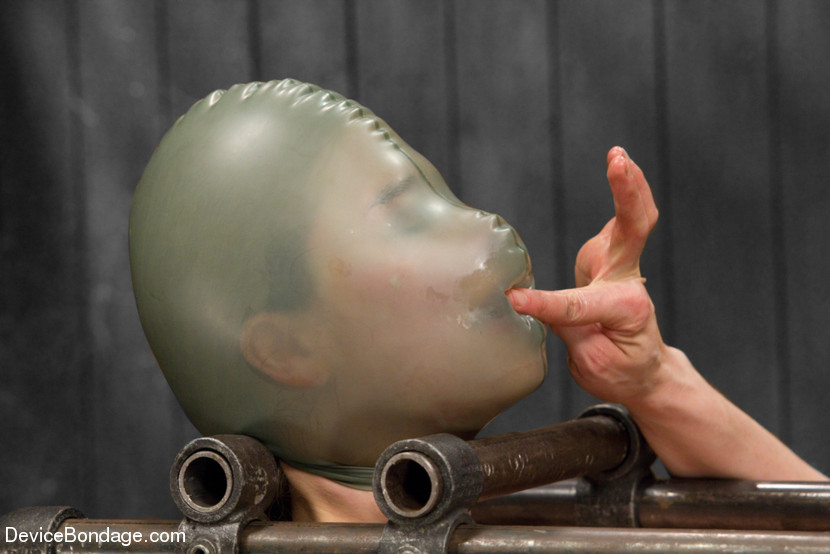 Cute girl painfully bound and suffocated wi - XXX Dessert - Picture 8