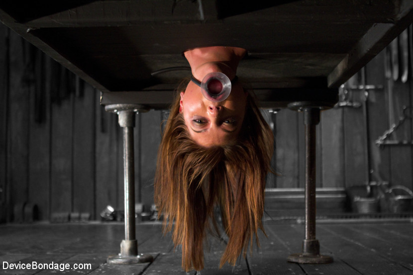 Horny girl is bound, pegged on skin, chaine - XXX Dessert - Picture 9