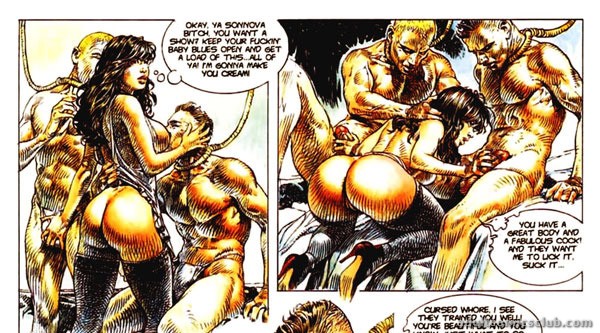 600px x 333px - Awesome adult bdsm comics with a mistress and her two slaves - CartoonTube. XXX