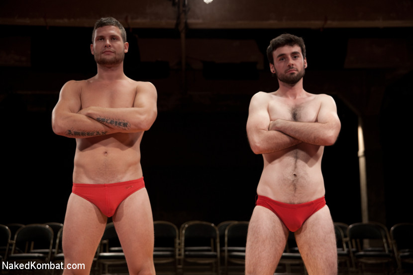 Four hot studs wrestling with sweaty bodies - XXX Dessert - Picture 1