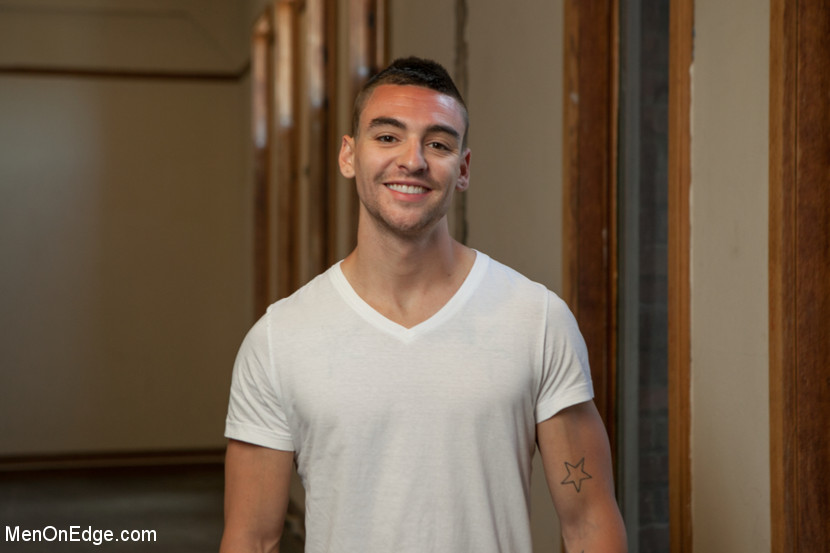 Sweet torment as guy is hung with rope and  - XXX Dessert - Picture 1