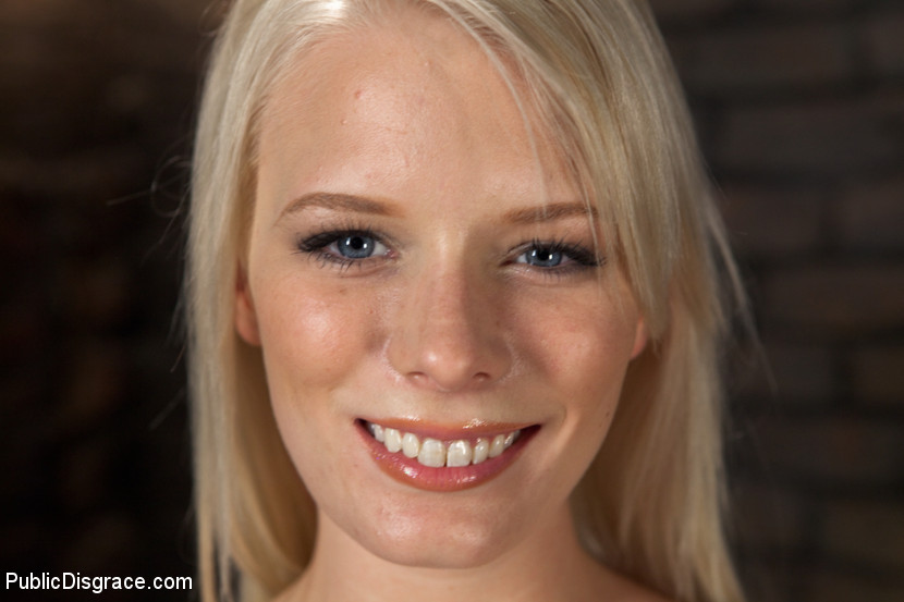 Slut blonde in store gets handled by strang - XXX Dessert - Picture 15