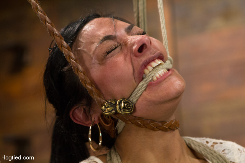 Coffee flavored babe tied to chair then hun - XXX Dessert - Picture 3