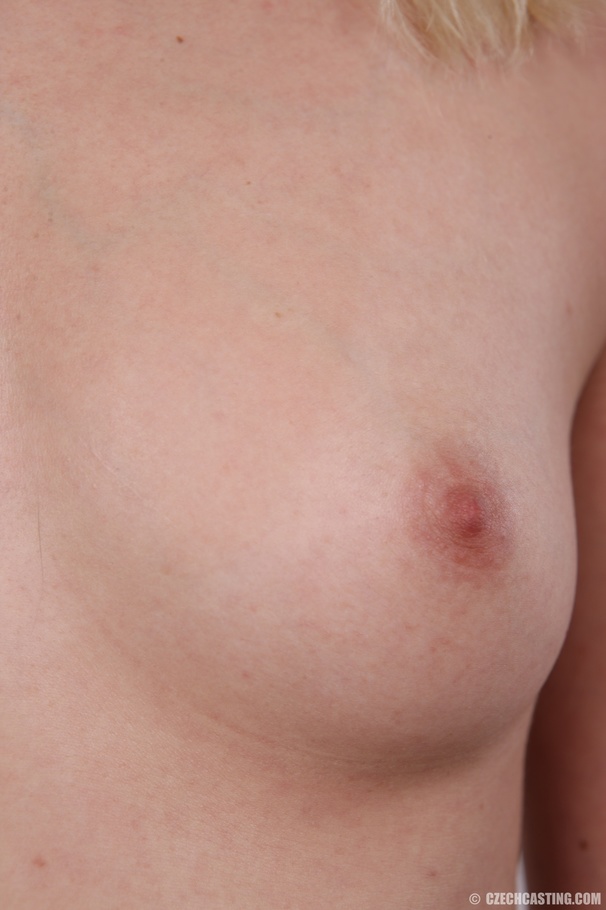 Young pretty blonde strips off white and bl - XXX Dessert - Picture 13