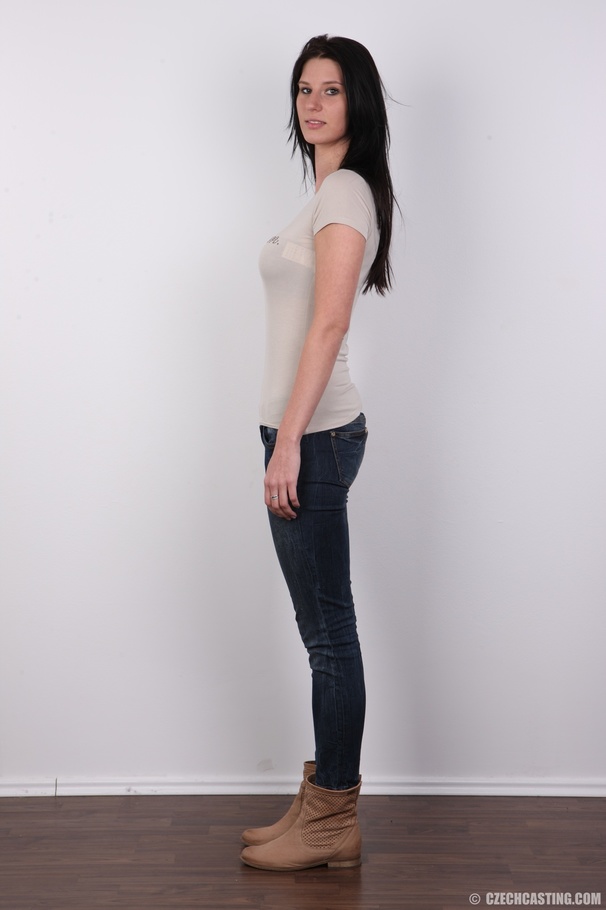 Tall sexy brunette wearing black pant and b - XXX Dessert - Picture 3