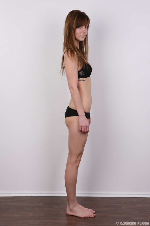 Enchanting damsel in red and black strips t - XXX Dessert - Picture 8