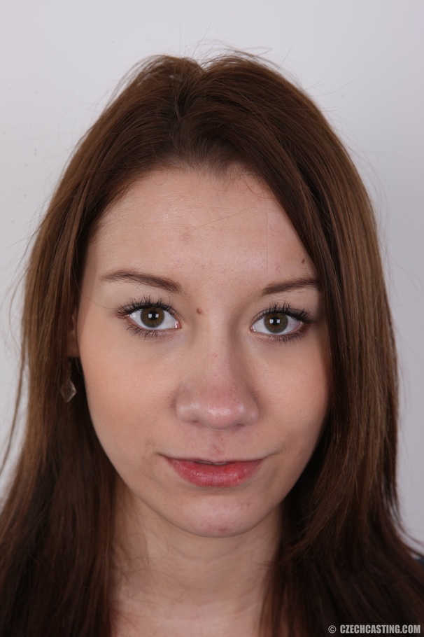 Long haired pretty brunette with sweet smal - XXX Dessert - Picture 1