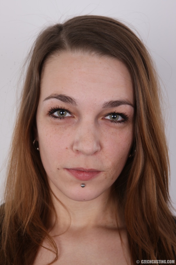 Slim young brunette drops sexy dark underwe - XXX Dessert - Picture 1