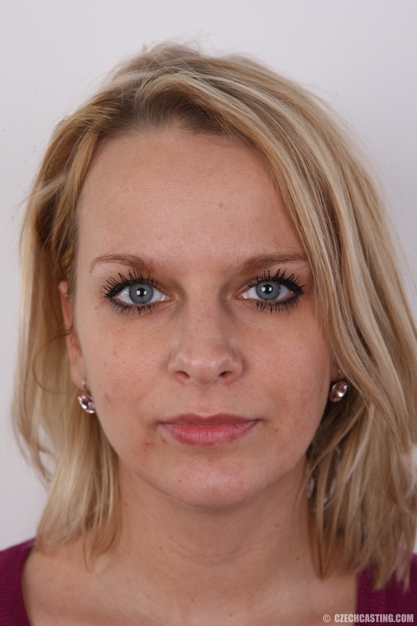 Sweet blonde with sexy eyes shows it all, p - XXX Dessert - Picture 1