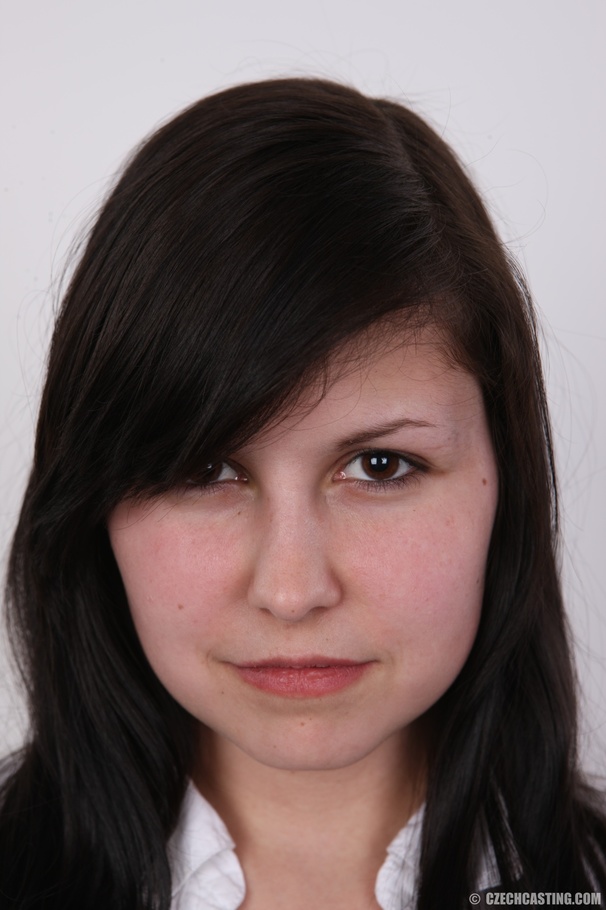 Young chick with cute face, long dark hair, - XXX Dessert - Picture 1