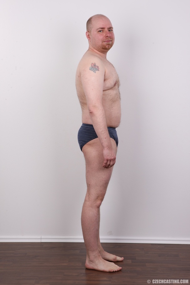 Chubby bald sex change guy strips to reveal - XXX Dessert - Picture 11