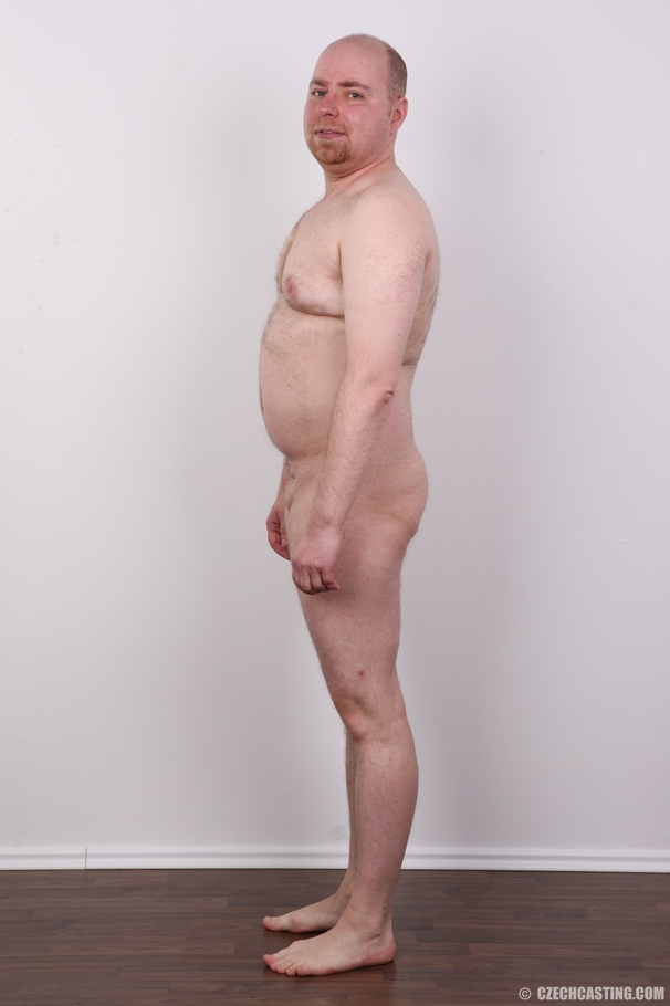 Chubby bald sex change guy strips to reveal - XXX Dessert - Picture 12