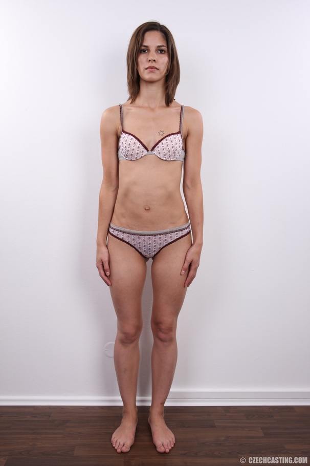 Slim attractive chick white top and black p - XXX Dessert - Picture 6