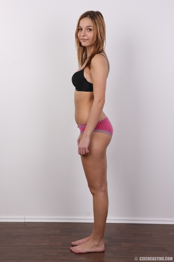 Smiling sweetheart in pink and black underw - XXX Dessert - Picture 8