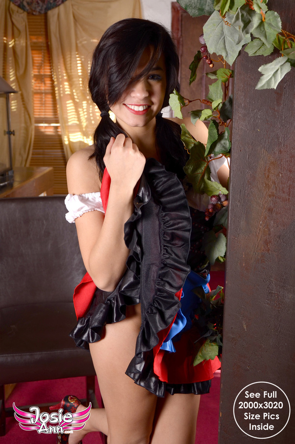 Sexy naughty chick dressed as a charming ma - XXX Dessert - Picture 9