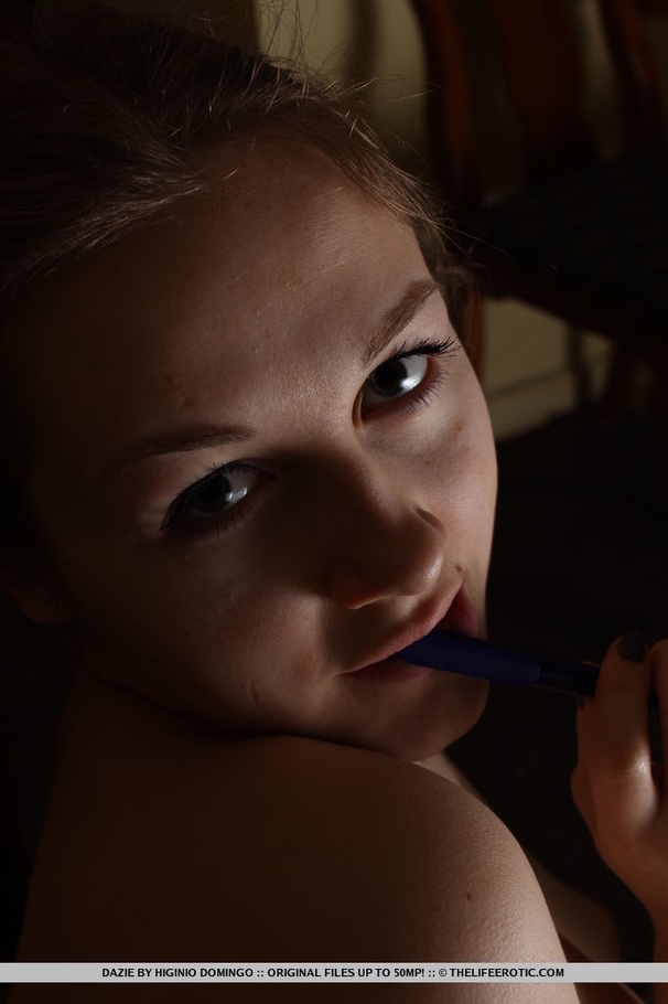 Brunette in a flannel shirt and shorts gets - XXX Dessert - Picture 16