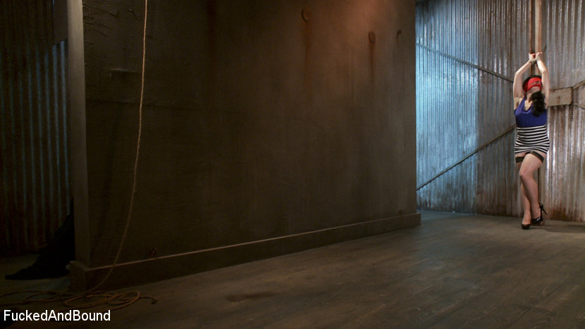 Busty brunette mom in stockings and corset  - XXX Dessert - Picture 2