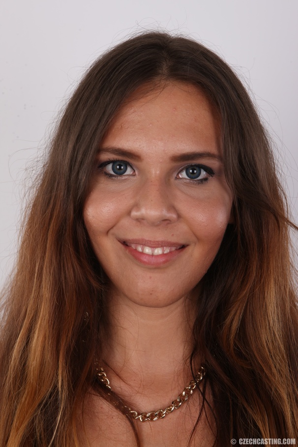 Long-haired teen brunette enjoys her first  - XXX Dessert - Picture 1