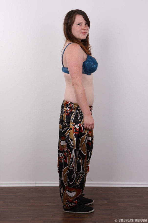 Plump freckled girl with big juggs enjoys h - XXX Dessert - Picture 5