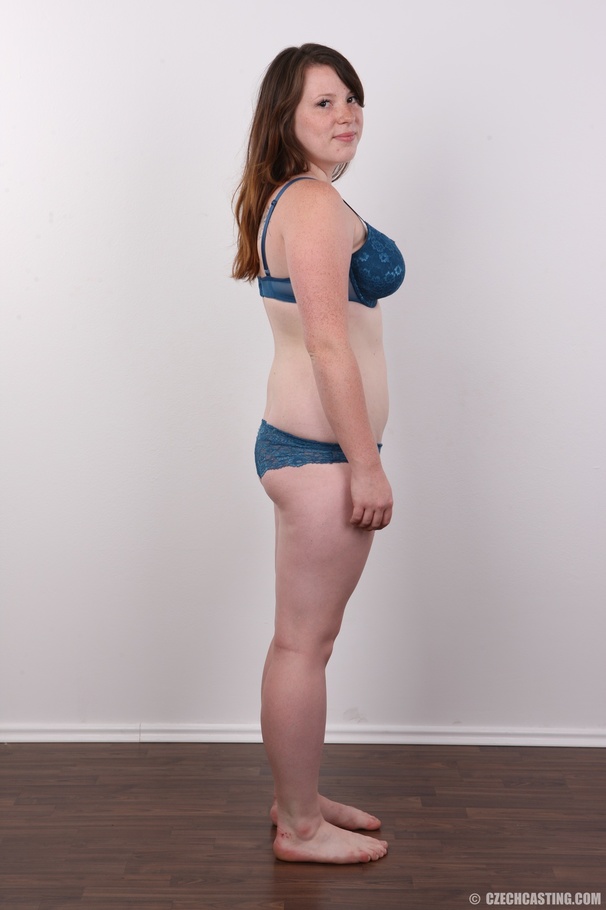 Plump freckled girl with big juggs enjoys h - XXX Dessert - Picture 8